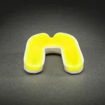 Venum Challenger Mouthguard - White/Yellow - Image 2