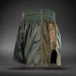 Venum Stealth Muay Thai Shorts - Khaki/Dark Green - Image 2