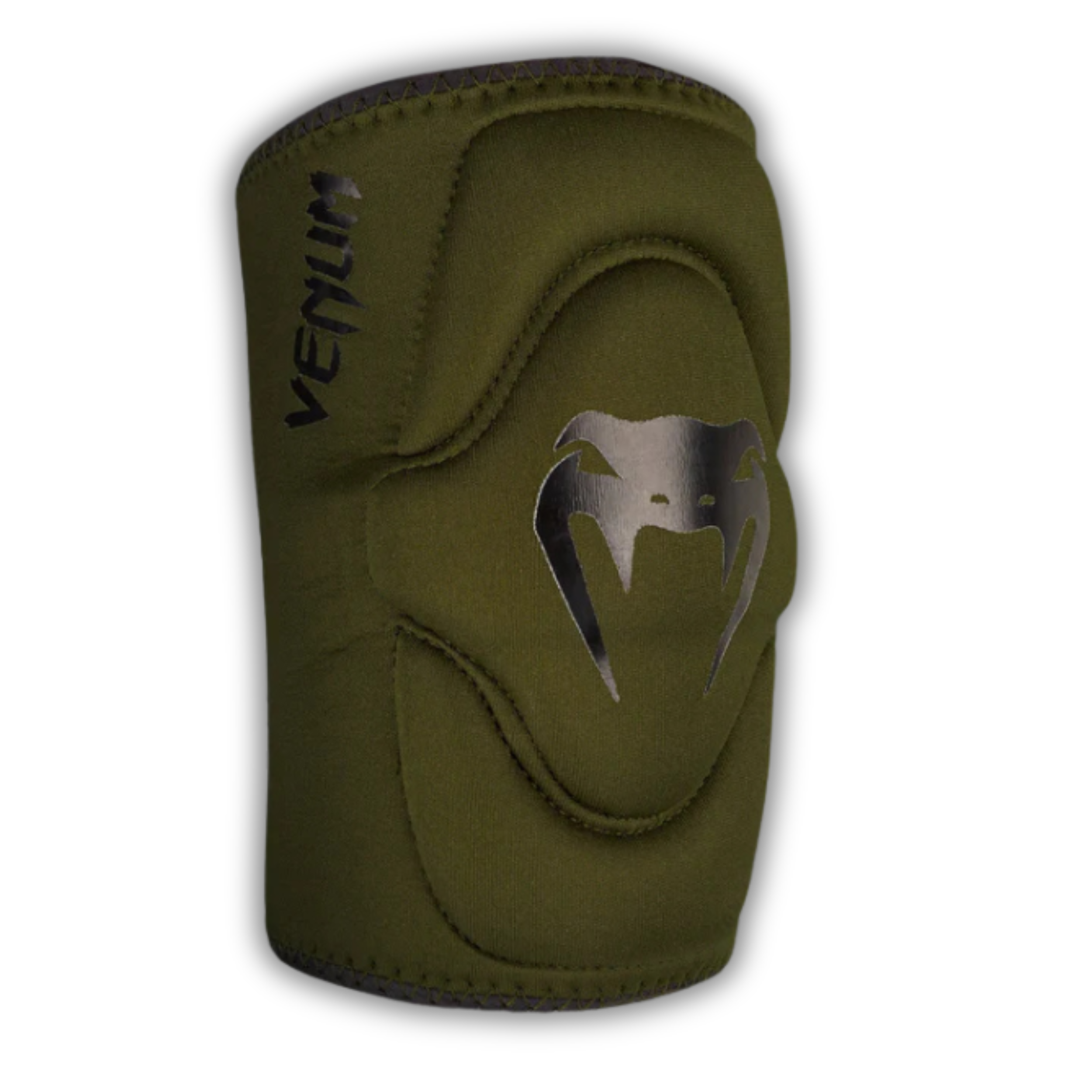 Untitled design (39) Venum Gel Kontact Knee Pad - Khaki/Black - Image 1
