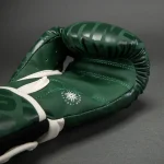 Venum Contender 1.5 XT Kids Boxing Gloves - Forest Green/Off White - Image 3