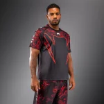 Venum 20th Anniversary Dry-Tech Shirt - Black/Red - Image 2